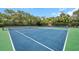 Two well maintained tennis courts at 3730 42Nd S Way # G, St Petersburg, FL 33711