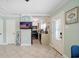 Modern kitchen with black appliances and light countertops at 724 Gulf Blvd # A & B, Indian Rocks Beach, FL 33785