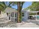 House exterior with a porch and landscaping at 724 Gulf Blvd # A & B, Indian Rocks Beach, FL 33785