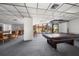 Community room with a pool table and seating area at 6218 Palma Del Mar S Blvd # 606, St Petersburg, FL 33715