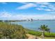 Stunning panoramic waterfront view of the bay at 6218 Palma Del Mar S Blvd # 606, St Petersburg, FL 33715
