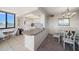 Eat-in kitchen with breakfast bar and water views at 6218 Palma Del Mar S Blvd # 606, St Petersburg, FL 33715