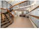 Building lobby with stairs, elevator, and mailboxes at 6218 Palma Del Mar S Blvd # 606, St Petersburg, FL 33715