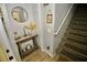 Entryway with console table and decorative mirror at 36121 Lake Chase Blvd # 204, Zephyrhills, FL 33541