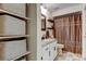 Bathroom with granite countertop and shower at 11426 Glenmont Dr, Tampa, FL 33635