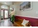 Inviting entryway with hardwood floors and decorative accents at 11426 Glenmont Dr, Tampa, FL 33635