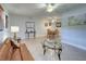 Living room and dining area with tile floors at 12760 Indian Rocks Rd # 1004, Largo, FL 33774