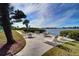 Seating area overlooking the water with beautiful views at 12760 Indian Rocks Rd # 1004, Largo, FL 33774