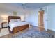 Relaxing bedroom with hardwood floors and ensuite access at 12760 Indian Rocks Rd # 1004, Largo, FL 33774