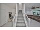 Modern staircase leading to the upper level at 6378 Camino Dr, Apollo Beach, FL 33572