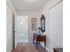 Vanity area and access to the en-suite bathroom at 10713 Cape Hatteras Dr, Tampa, FL 33615
