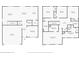 Two-story home floor plan showcasing multiple bedrooms, bathrooms, and living spaces at 35716 Hillbrook Ave, Zephyrhills, FL 33541