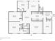 3 bedroom, 2 bathroom floor plan with Gathering room and dining area at 2419 Roxbury Cir, North Port, FL 34287