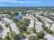Aerial view showcasing the community and location at 8320 112Th St # 104, Seminole, FL 33772