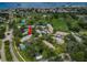 Aerial view of condo community and nearby water at 2156 Masters Ct # 2156, Dunedin, FL 34698