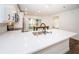 Modern white kitchen with quartz countertops at 2156 Masters Ct # 2156, Dunedin, FL 34698
