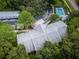 Aerial view of building and surrounding landscape at 2156 Masters Ct # 2156, Dunedin, FL 34698