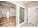 View from the balcony into a bright living area at 2156 Masters Ct # 2156, Dunedin, FL 34698