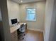 Home office with hardwood floors and built-in desk at 1521 21St N Ave, St Petersburg, FL 33704