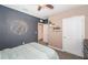 Comfortable bedroom with a double bed and closet at 8367 Ender Hills Dr, Wesley Chapel, FL 33545
