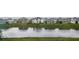 Calm pond reflecting surrounding homes and lush greenery at 8367 Ender Hills Dr, Wesley Chapel, FL 33545