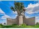 Metro Lagoons community entrance with signage at 8367 Ender Hills Dr, Wesley Chapel, FL 33545