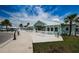 Community building with white fence and bike rack at 8367 Ender Hills Dr, Wesley Chapel, FL 33545