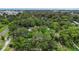 Lush trees surround this home, creating a peaceful and private setting at 733 1/2 New Jersey St, Clearwater, FL 33756