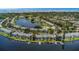 An aerial view of the community, highlighting the property's location at 105 Pompano Se Dr # A, St Petersburg, FL 33705