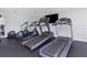 Fitness center with treadmills and elliptical machines at 105 Pompano Se Dr # A, St Petersburg, FL 33705