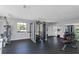 Fitness center featuring a variety of strength training machines at 105 Pompano Se Dr # A, St Petersburg, FL 33705