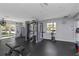 Fitness center with various strength training equipment at 105 Pompano Se Dr # A, St Petersburg, FL 33705