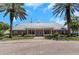 Community clubhouse with welcoming entrance at 105 Pompano Se Dr # A, St Petersburg, FL 33705