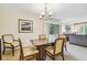 Condo dining area with table and chairs at 36750 Us Highway 19 N # 05102, Palm Harbor, FL 34684
