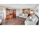 Spacious living room featuring hardwood floors and ample natural light at 660 Island Way # 506, Clearwater Beach, FL 33767