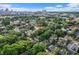 Aerial view of property lot in urban neighborhood at 2111 Burlington N Ave, St Petersburg, FL 33713