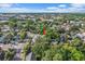 Aerial view showcasing home's location in a residential neighborhood at 2111 Burlington N Ave, St Petersburg, FL 33713