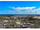 Beautiful aerial view of the marina, the harbor, and the surrounding cityscape at 175 1St S St # 406, St Petersburg, FL 33701