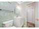 Simple bathroom with toilet and vanity at 5521 80Th N St # 310, St Petersburg, FL 33709