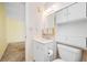 Clean bathroom with vanity, toilet, and shower at 5521 80Th N St # 310, St Petersburg, FL 33709