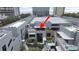 Aerial view of modern condo building showcasing a desirable unit with private balcony at 3030 W Santiago St # 4, Tampa, FL 33629