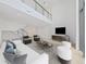 Spacious living room with high ceilings and modern furniture at 3030 W Santiago St # 4, Tampa, FL 33629
