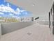 Large patio with outdoor kitchen and city views at 3030 W Santiago St # 4, Tampa, FL 33629