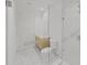 Clean bathroom with a shower and modern vanity at 3030 W Santiago St # 4, Tampa, FL 33629