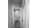 Modern bathroom with marble tile and a walk-in shower at 504 Maydell Dr, Tampa, FL 33619