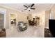 Open concept living area with tile floors at 5000 Culbreath Key Way # 1-212, Tampa, FL 33611