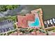 Community pool and marina with boat slips and parking at 5000 Culbreath Key Way # 1-212, Tampa, FL 33611