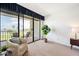 Relaxing sitting area with water views and comfortable seating at 50 Coe Rd # 224, Belleair, FL 33756