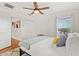Bedroom with a queen bed, and water views at 11302 Southwind Lake Dr, Gibsonton, FL 33534