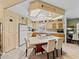 Updated kitchen with an island and ample counter space at 35027 Wagner Way, Zephyrhills, FL 33541